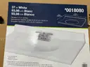 37" White Vanity Top" New in Box