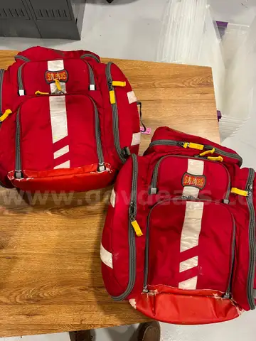 Lot of 2 Stat Packs EMS Jump Backpack Bags