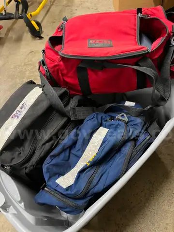 Lot of 3 EMS Jump Bags