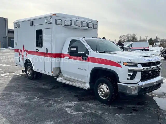 2020 Chevrolet Silverado 3500HD Duramax Wheeled Coach Type 1 Ambulance