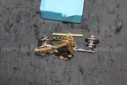 Lot of (2) Coins &#x26; (4) Tie Pins