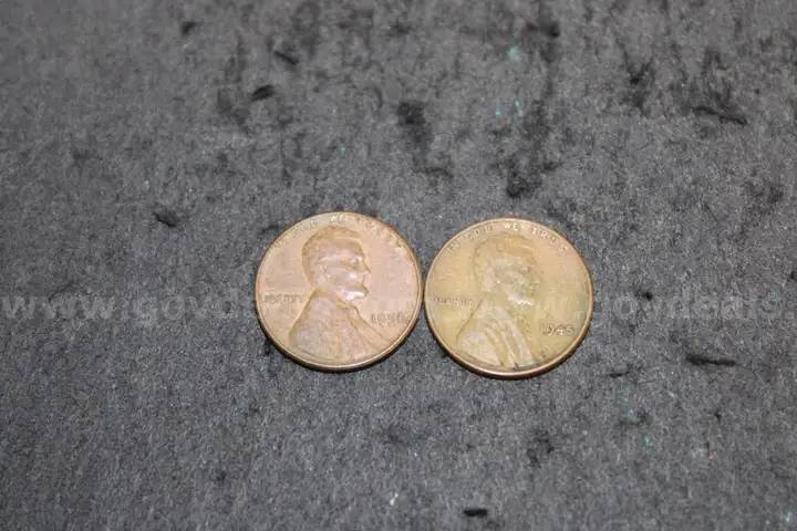 Lot of (2) Coins &#x26; (4) Tie Pins