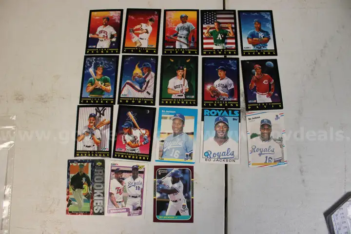 Lot of (70) Sports Trading Cards