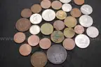 Lot of (4) Rings &#x26; (31) Foreign Coins