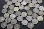 Lot of (116) Dimes &#x26; Nickles