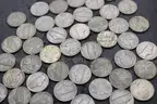 Lot of (116) Dimes &#x26; Nickles
