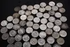 Lot of (116) Dimes &#x26; Nickles