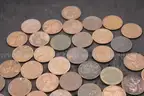 Lot of (75) Foreign &#x26; US Coins