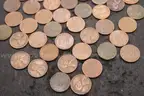 Lot of (75) Foreign &#x26; US Coins