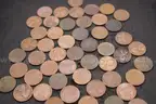 Lot of (75) Foreign &#x26; US Coins