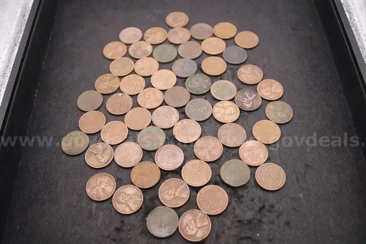 Lot of (75) Foreign &#x26; US Coins