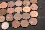 Lot of (75) Foreign &#x26; US Coins