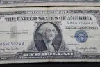 Lot of (1) Heart &#x26; (3) US Currency