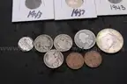 Lot of (11) US Coins &#x26; (2) Foreign Coins
