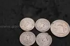 Lot of (4) Watches &#x26; (5) US Coins