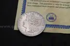 Lot of (2) Foreign Currency &#x26; (1) 1921 Morgan Silver Dollar