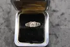Lot of (1) Ladies Ring &#x26; (1) Foreign Coin