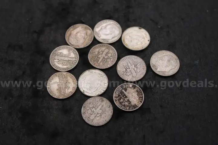 Lot of (99) US Coins &#x26; (1) 1976 2 Dollar Note
