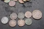 Lot of (99) US Coins &#x26; (1) 1976 2 Dollar Note