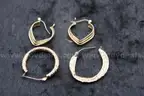 Lot of (8) Foreign Coins &#x26; (4) Jewerly Items