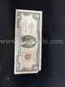 Two Tokens & 1963 TWO DOLLAR NOTE WITH RED SEAL