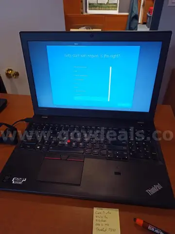 Lenovo Thinkpad T550 Laptop (C1504L)