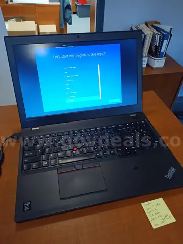 Lenovo Thinkpad T550 Laptop (C1603L)