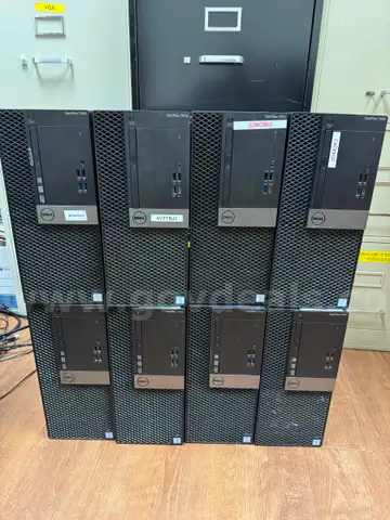 8 Dell Optiplex PCs 7040, 7050, 7070