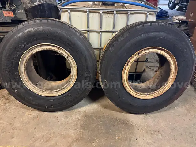 New 365 80 R20 Tires and Wheels