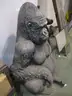 Western Lowland Gorilla Giant Ape Statue