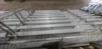 Lot of 4 Aluminum Bleachers