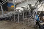 Lot of 4 Aluminum Bleachers