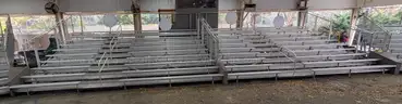 Lot of 4 Aluminum Bleachers