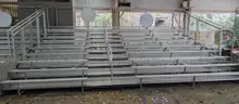 Lot of 4 Aluminum Bleachers