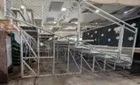Lot of 4 Aluminum Bleachers