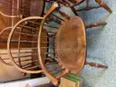 4 Nicholas Stone vintage wood chairs