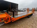 Butler B-2024-A T/A tagalong trailer with 19ft ft deck W/air brakes