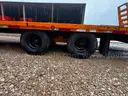 Butler B-2024-A T/A tagalong trailer with 19ft ft deck W/air brakes
