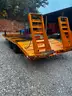 Butler B-2024-A T/A tagalong trailer with 19ft ft deck W/air brakes