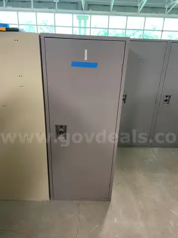 Single Unit lockers with built in combinations