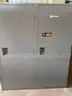 Set of 2 lockers - combination lock removed