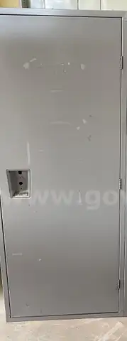 Single locker - combination lock removed