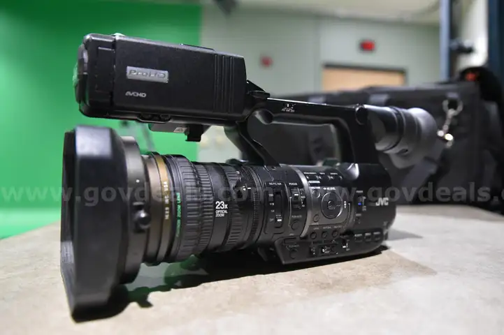 JVC Camcorder w/wide-angle lens