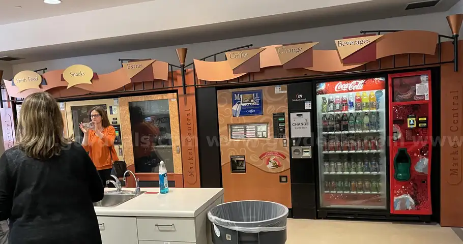 5 VENDING MACHINES