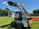 2000 Bobcat 763 with 709 Backhoe Attachment