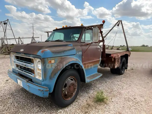 1970 Chevrolet C50 Winch Truck (Video Attached)