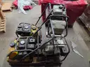 Vibratory Plate Compactors & Trash Pump
