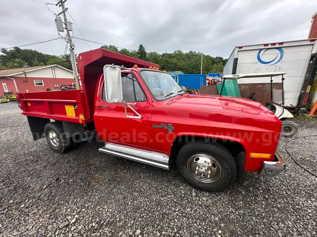 1984 Chevrolet C/K 30 Dump Truck, Low Mileage, Collector, All Original
