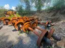 (16) COMPLETE RAILROAD WHEEL AXLE AND BEARING SETS