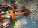 (16) COMPLETE RAILROAD WHEEL AXLE AND BEARING SETS